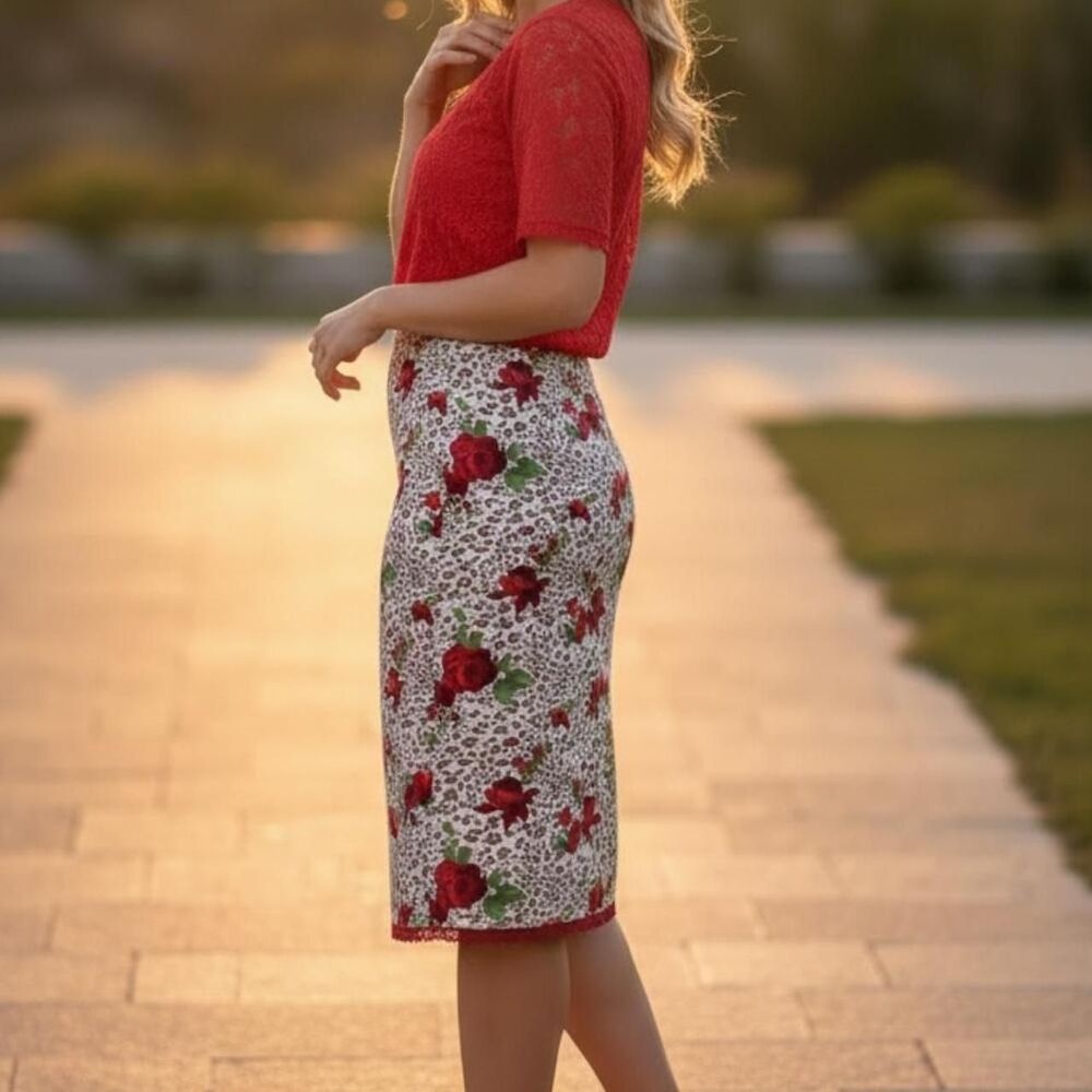 Forever-21 Women's Midi Skirt
